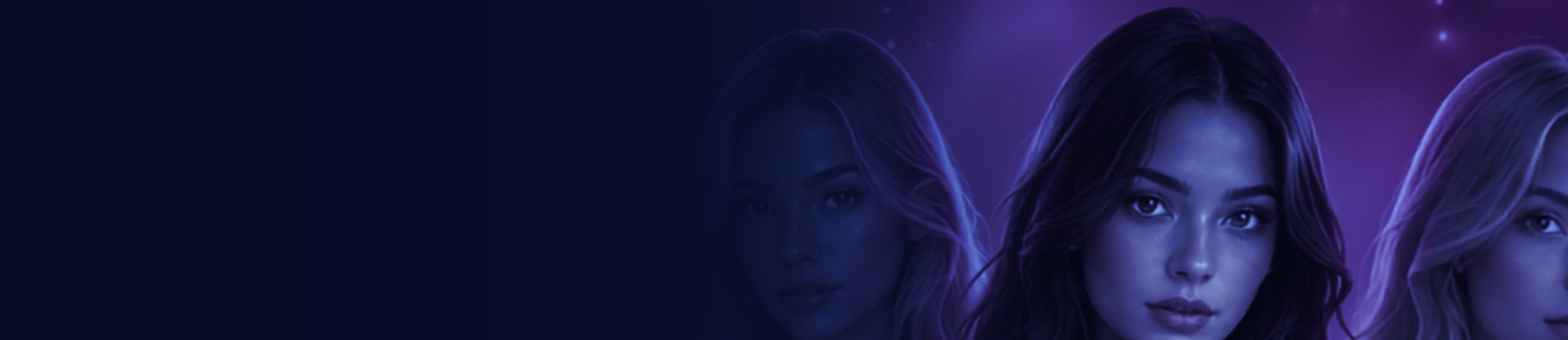 Promotional banner: create your own AI girl